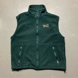 90’s Forest Green Columbia Fleece Vest